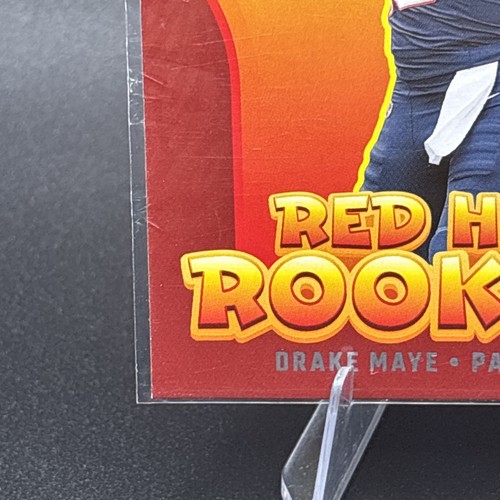 Panini Donruss Red Hot Rookies 2024 - Drake Maye RC New England Patriots RHR-DME - Imagen 5 de 6
