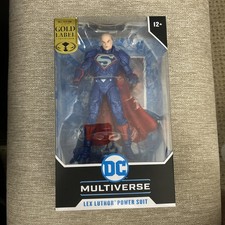 DC Multiverse Lex Luthor Power Suit 7  Action Figure McFarlane Toys    Gold Label