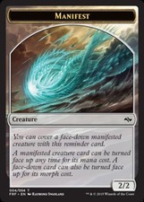 Manifest Token - Fate Reforged #004/004 MTG Magic The Gathering