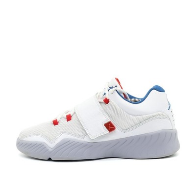 Jordan Herren Trainer Essential Sneaker Wei� Rot Blau Atmungsaktiv  EU 44