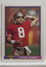 1991 Bowman - Steve Young #485