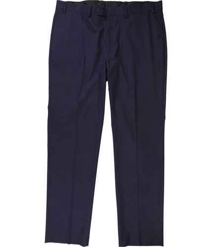 Club Room Mens Solid Dress Pants Slacks, Blue, 38W x UnfinishedL - Picture 1 of 2