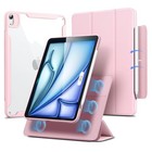 iPad Air Hülle 11 Zoll Magnetisch Abnehmbar Ständer Schutz Rosa