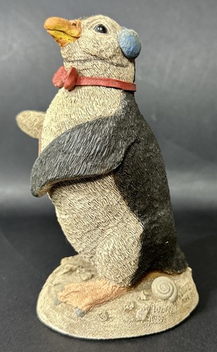 Seltene Tim Wolfe Figur ~ TUX The Penguin ~ Weihnachtslieder für Critters Tom Clark Weihnachten - Bild 5 von 11