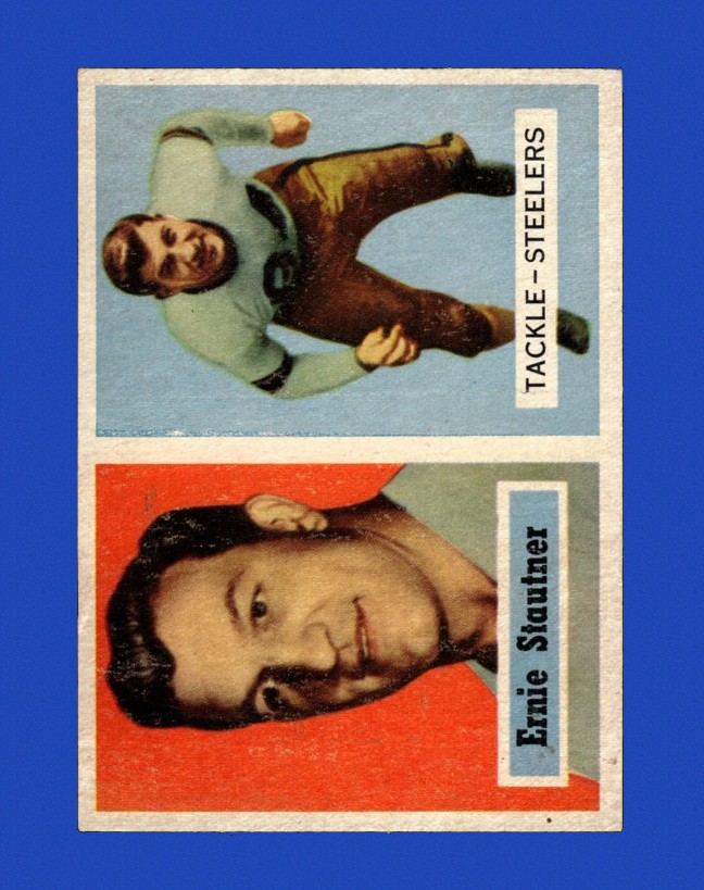 1957 Topps Set-Break # 92 Ernie Stautner EX-EXMINT *GMCARDS*