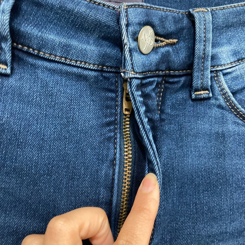 NYDJ Womens Jeans Size 6 AU 10 Blue Legging Jegging Stretch Denim 38526 - Image 3 of 4