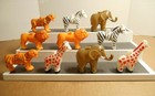 Novelty Christmas Patio Safari Zoo Animal Light Covers Set of 10 G33