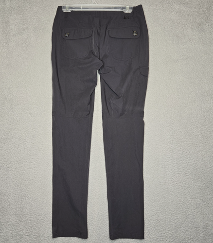 REI Northway Stretch Cargo Wanderhose - Damen Größe 4 - grau - Outdoor Trail - Bild 2 von 14
