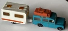 Vintage Matchbox Lesney No 12 Blue Safari Land Rover 31 Superfast Caravan Camper