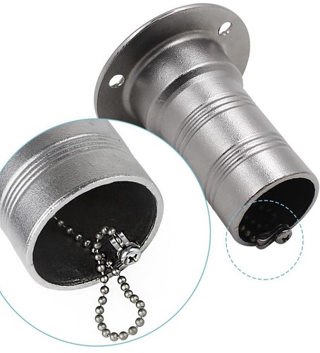 2 In 316 Stainless Steel Boat Deck Hardware With key - Bild 4 von 5