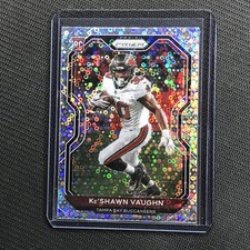 2020 Prizm No Huddle Keshawn Vaughn Rookie Silver Prizm No 320