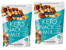2-PACK Hoody's KETO SNACK MIX 24 Oz each bag