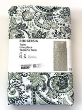 New Ikea RODGERSIA Twin Single Duvet Cover 64 x 86 " Pillow Sham Set