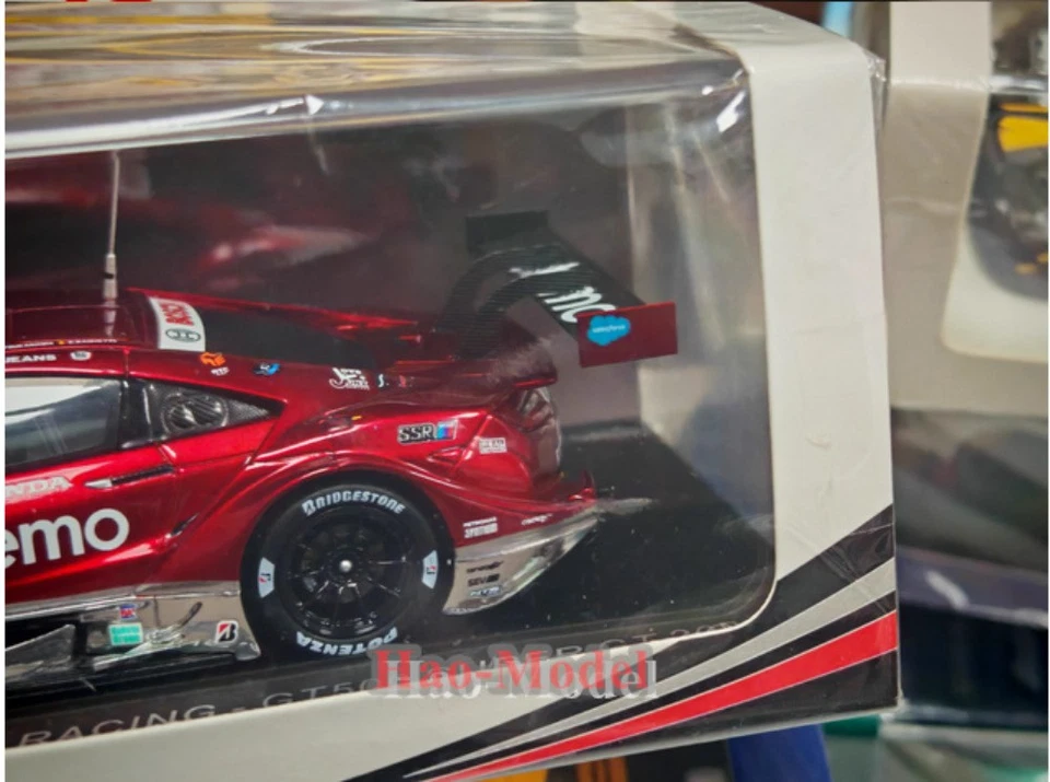 Spark 1/43 Honda nsx gt GT500 Super GT 2021 Resina Diecast Modelo Coche Regalos Rojo Foto 4 de 4