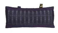 Boon Décor Meditation Cushion Pillow – Purple Ikat Pattern – Handmade Yoga/Medit