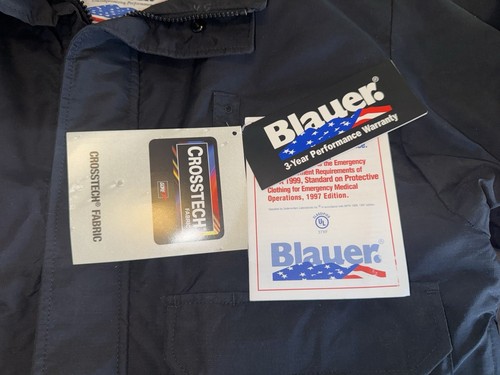 BLAUER MEDIUM 9910Z GORE-TEX CRUISER JACKE mit FLEECEFUTTER WASSERDICHT SCHWARZ MED - Bild 2 von 9