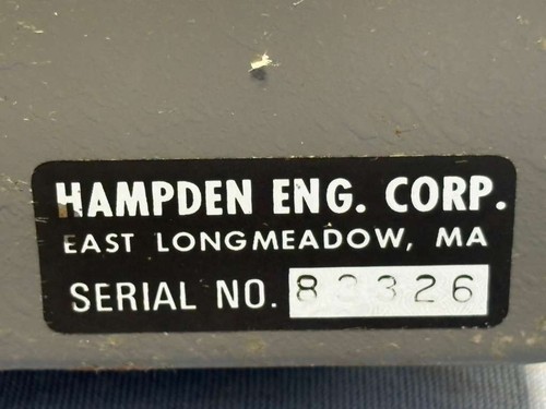 Hampden Engineering DC Servo Motor Control Training Unit Model H-IEC-A, H-IEC-A2 - Picture 15 of 17