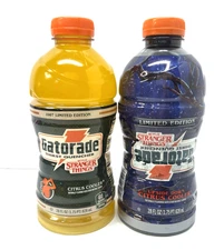 Gatorade LIMITED EDITION Retro Citrus Cooler & Upside Down STRANGER THINGS 28oz