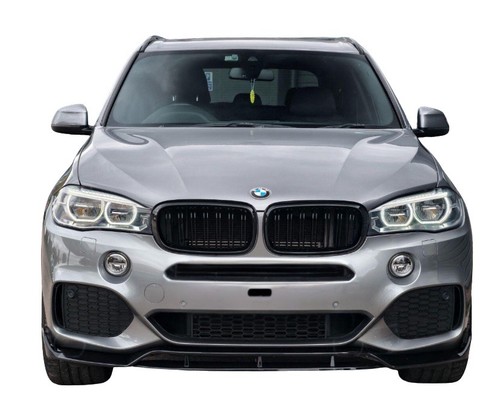 KIT CARROZZERIA BMW X5 F15 DIFFUSORE POSTERIORE SPLITTER ANTERIORE SPOILER FIANCHI GRIGLIE SPECCHIETTI - Foto 12 di 24