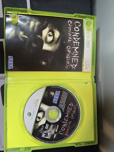 Condemned Criminal Origins Xbox 360 - Complete w/ Manual CIB tested working - Picture 3 of 7