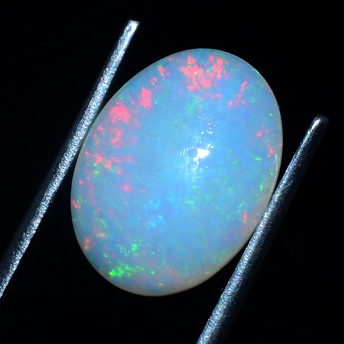 3.05 Cts Natural Ethiopian Opal AAA+ Grade Oval Welo Fire Flashy Loose Gemstone - Picture 9 of 11