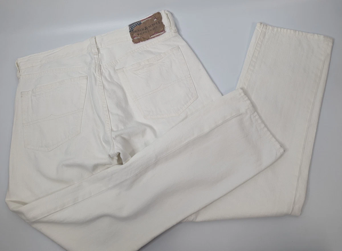 Ralph Lauren White Jeans for Men for sale | eBay