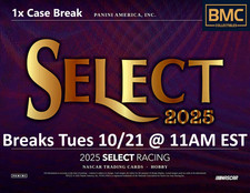 Austin Hill 2025 Panini Select NASCAR 1x Hobby Case Break #5