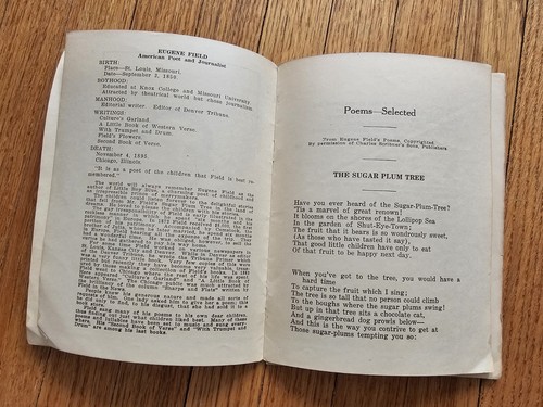 Selected Poems By Eugene Field Booklet - Foto 4 di 11