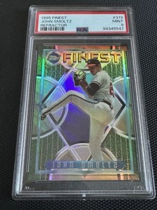 1995 Topps Finest - John Smoltz #313 Refractor