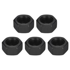 5/8-18 Hex Nuts Carbon Steel Grade 8.8 Black Oxide Hexagon Nut 5 of Pack