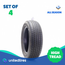 Set Of 4 Used 20560r16 Bridgestone Ecopia Ep422 Plus 91h - 832 Set Of 4 Used 20560r16 Bridgestone Ecopia Ep422 Plus 91h - 832
