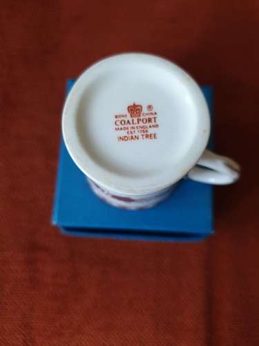 Quality Vintage Miniature Coalport Tankard in Original Box - Picture 10 of 16