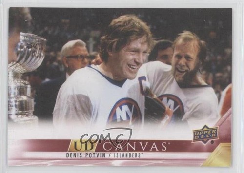 2022-23 Upper Deck Extended Series UD Canvas Legends Denis Potvin #C393 HOF