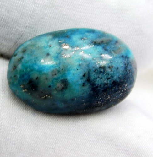 Certified 12.65 Ct Natural Sleeping Beauty Turquoise Cabochon Cut Gemstone USA - Picture 2 of 8