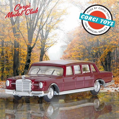 Corgi Model Club 247 - Mercedes Benz 600 Pullman Diecast Car inc CoA - Picture 2 of 7
