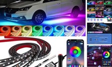 Kit for Car, APP Control Multicolor Car Underglow Light Kit 4Pcs Underglow
