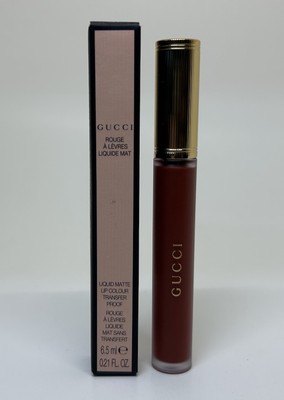 Gucci Rouge A Levres Liquide Mat Liquid Matte Lip Color 521 NELLIE CHERRY 0.21