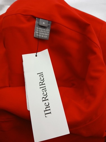 Lela Rose Red Sleeveless Dress Size 6 - Picture 9 of 11