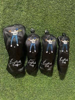 Eastside Golf 1961 4-teiliges Head Cover Farbe Schwarz【DR×1 FW×2 UT×1...