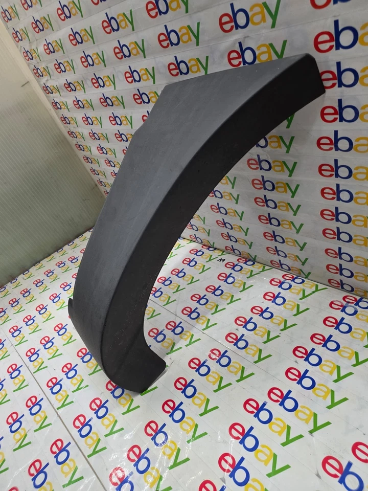 02-06 CHEVY AVALANCHE CUARTO TRASERO IZQUIERDO MOLDURA NEGRO TEXTURIZADO OEM DAÑADO Foto 4 de 4