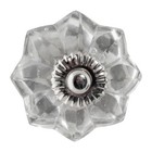 Glass Cabinet Knob Vintage Kitchen Bedroom Cupboard Door Drawer Handles Star