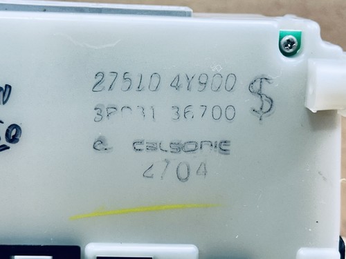 2001 2002 2003 Nissan Maxima AC Heat Climate Control HVAC Temperature Switch OEM - Picture 15 of 15
