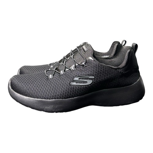 Zapatillas deportivas Skechers Dynamight negras para caminar correr talla 8 12119 nuevas con etiquetas - Imagen 5 de 11