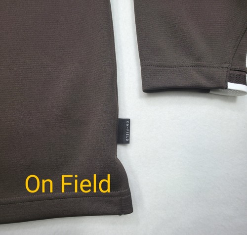 NEU Nike Baldwin Wallace Jacke Herren 2XL ThermaFIt 1/4 Zip Pullover Braun - Bild 2 von 10