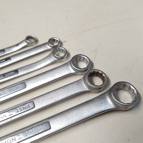 Craftsman USA Metric Double Box End Wrench Set 6 mm to 19 mm -V- USA Tools - Picture 4 of 8