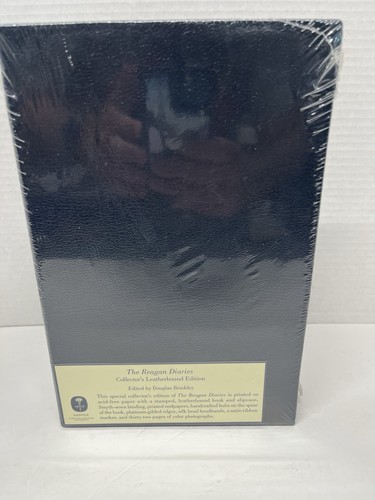 The Reagan Diaries Collector’s Leather Bound Edition with Slipcase - NEW SEALED - Picture 5 of 10