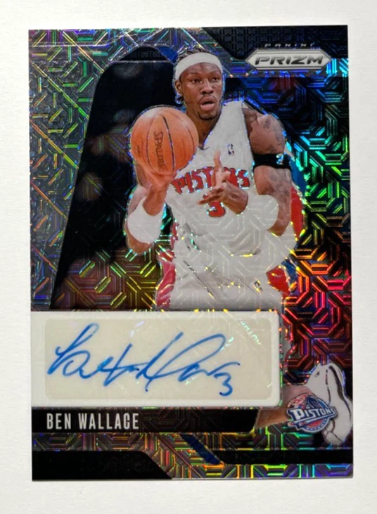 25+ Ben Wallace Basketball Autographed Sports Trading Cards