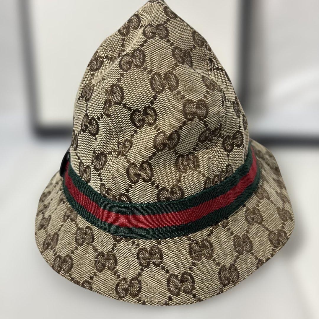 GUCCI 00's Sherry line GG Bucket Hat Adjustable | eBay