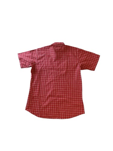 Camicia Wrangler Botton Up Pearl Snap manica corta rossa uomo taglia XLT - Foto 3 di 8
