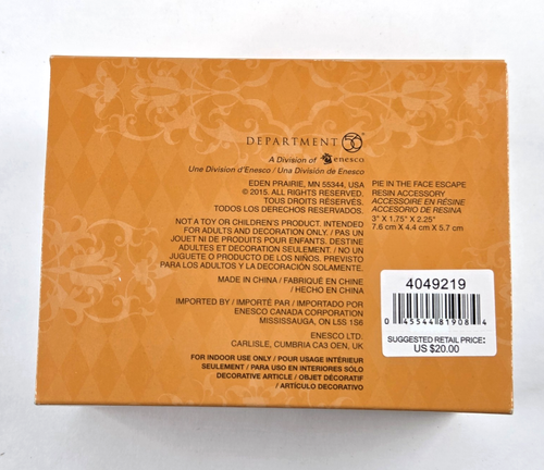 NIB Dept 56 Halloween Village Accessories Lot of 5 Figurines Skeleton Signs Mail - Picture 10 of 14